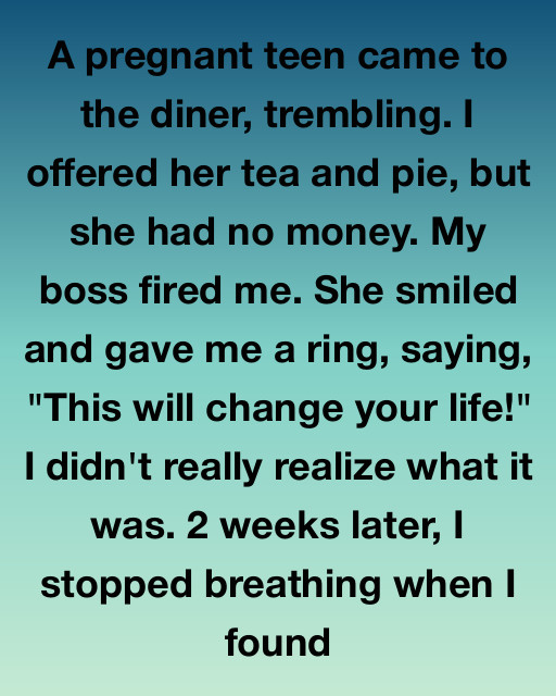 I Gave A Stranger A Free Piece Of Pie And Lost My Job, But The Ring She Left Behind Led Me To A Truth I Never Could Have Imagined