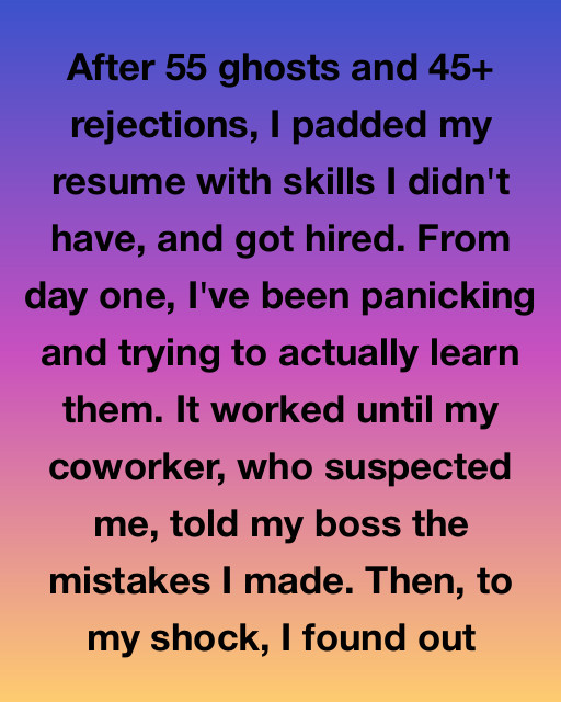 I Was Fired For Lying On My Resumeโuntil My Boss Pulled Out A File