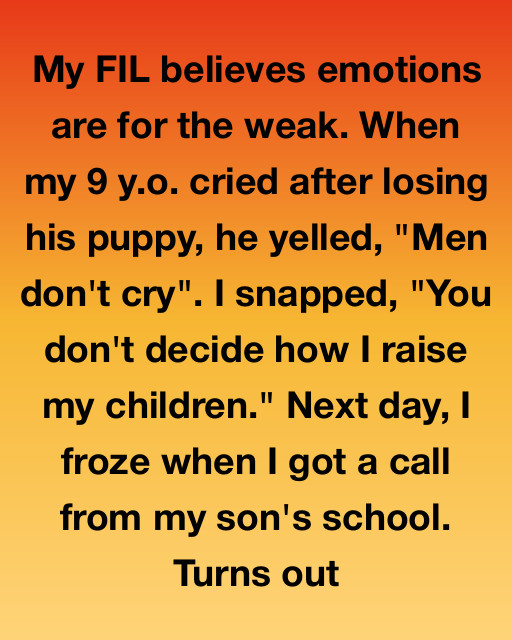 I Saw My Father-In-Law Try To Crush My Sonโs Heart, But A Call From School Revealed A Secret That Changed Everything Between Us