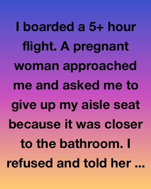 The Aisle Seat Decision