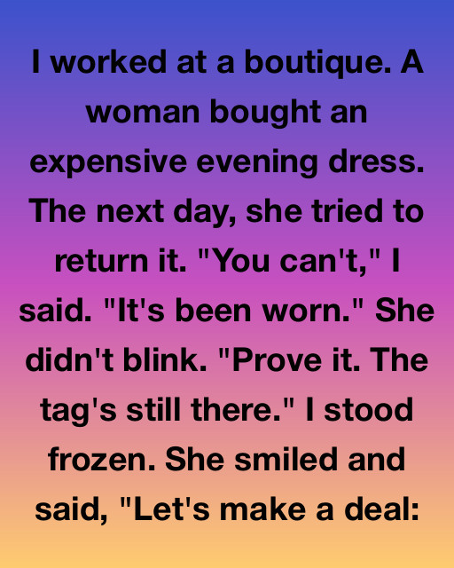 I Worked At A Boutique And Caught A Woman Returning A Worn Dress, But The Secret Under The Hem Taught Me That Everyone Is Fighting A Battle We Can’t See