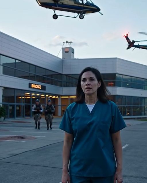 The Night Four Military Helicopters Shook Our Quiet City Hospital And Everyone Realized The “slow Nurse” They’d Been Ignoring Was The One They Came For