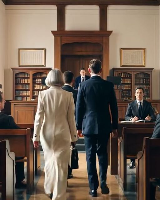 He Laughed At His Wife’s Empty Chair In Court, Until The Doors Opened And He Realized Who She’d Really Called