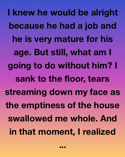 Letting Go, Finding Me