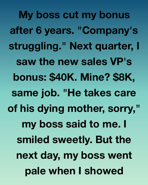 I Saw My Boss Cut My Bonus While Giving Thousands To A New Hire, But The Truth Behind The Favoritism Was The Biggest Mistake He Ever Made
