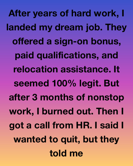 I Finally Landed My Dream Job Only To Realize The Contract Was A Golden Cage I Didnโt Know How To Escape
