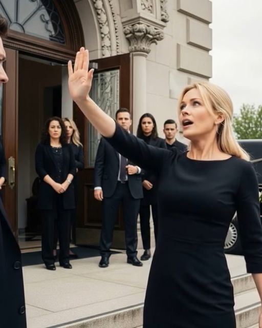 My Stepmother Barred Me From Saying Goodbye To Dad. A Week Later, She Blocked Me At The Will Reading, Declaring, โthis Meeting Is Only For Heirs.โ Instead Of Fighting, I Calmly Handed The Lawyer A Paper. As His Eyes Moved Over The Words, Her Triumphant Smile Shattered.