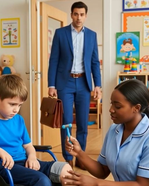 A Millionaire Came Home Without Notice… And Froze When He Saw The Black Maid Do This…