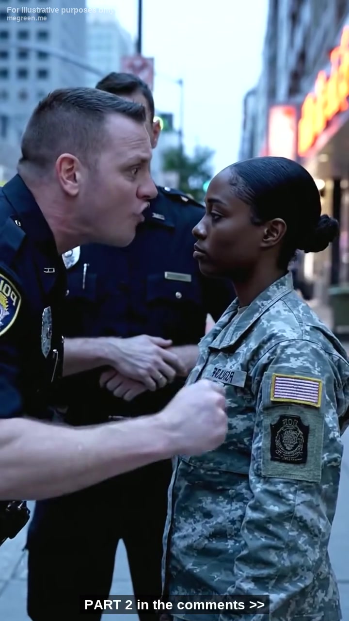 Who Gave You This Uniform, Black Girl? Your Pimp?“”“” Two Cops Arrested Me, A 4-Star General