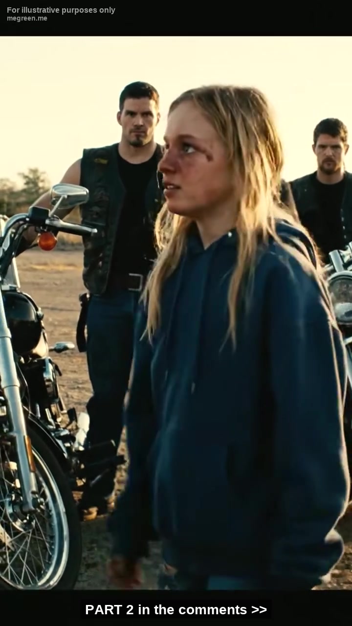 Girl With A Black Eye Begged Bikers ‘Be My Dad’