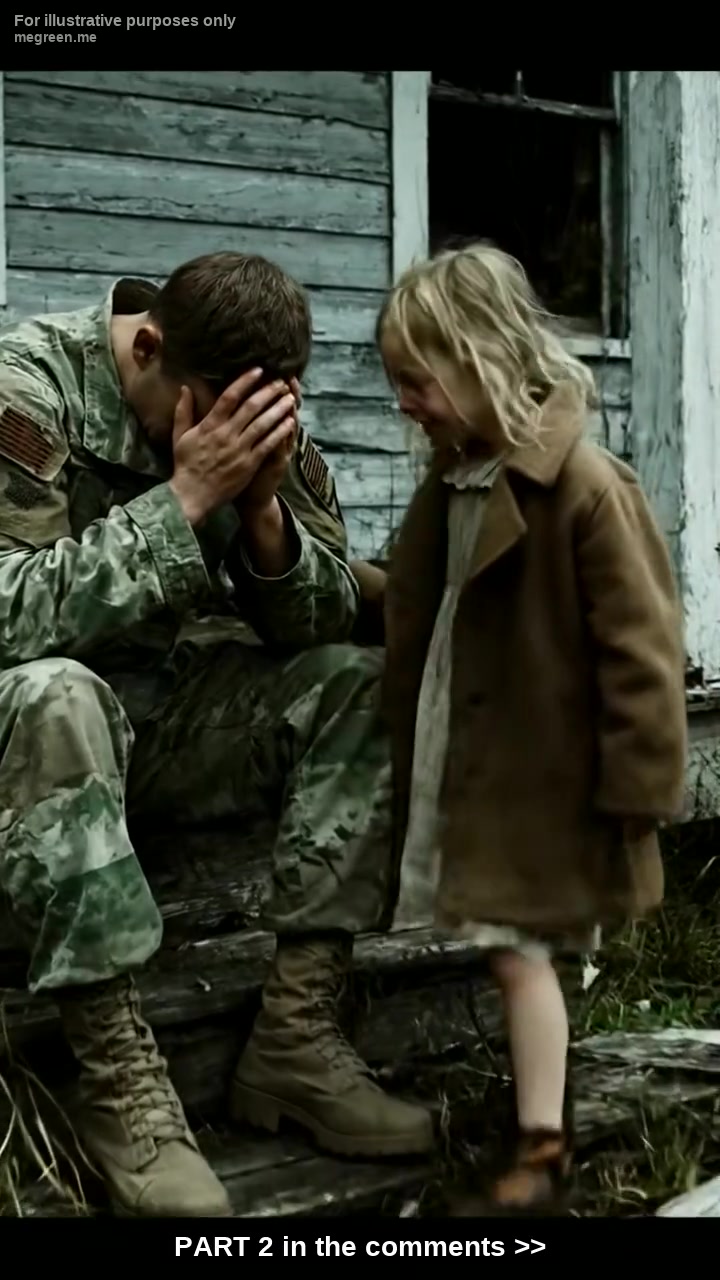 Tears Filled The Soldier’S Eyes As The Child Rested A Hand On His Shoulder: “”Please Don’T Cry