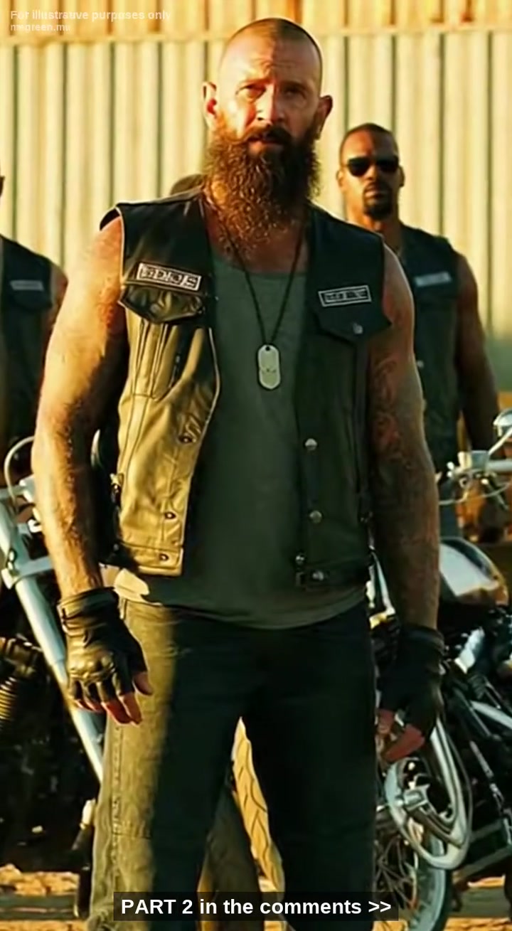 She Ran Toward Us – Six Terrifying Men In Leather And Steel – Screaming The Words That Stopped Our Hearts: “You’Re Stronger Than My Stepdad!” What We Found Inside That Rotting House Changed Us Forever, And What We Did To The Monster Hiding There Is Something The Police Still Won’T Talk About