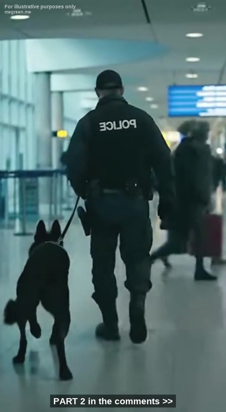 Thousands Of Travelers Walked Past Them Without Noticing A Thing, But When A K9 Officer Saw The Secret Signal The Little Girl Was Hiding Behind Her Back, He Knew He Had Seconds To Act Before They Vanished Forever