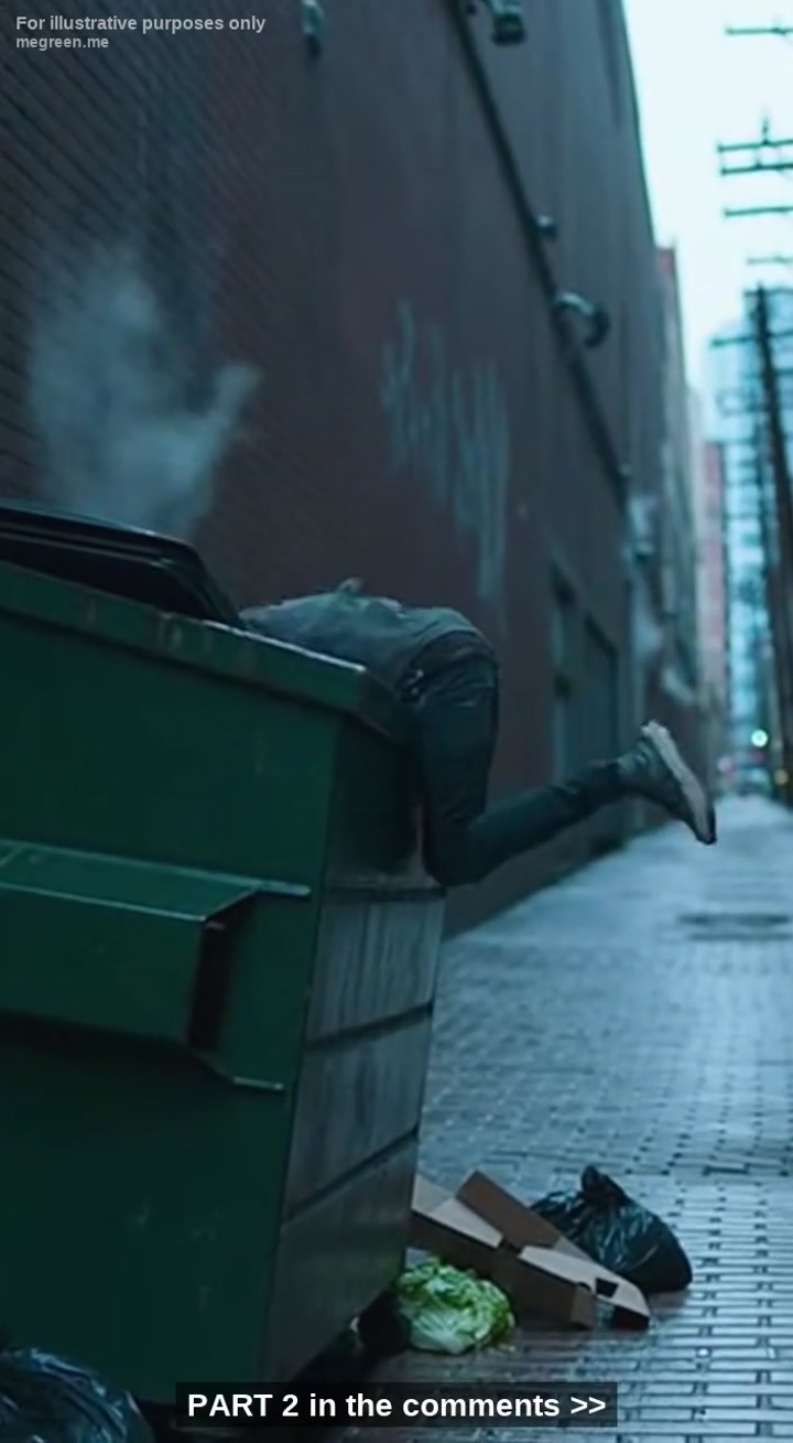 He Was Eating Leftovers From A Dumpster While A Billionaire Watched From A Limousine