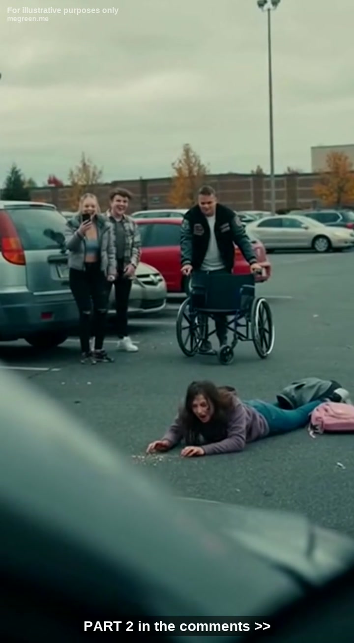 They Sat In Her Wheelchair And Laughed While She Dragged Herself Across The Burning Concrete