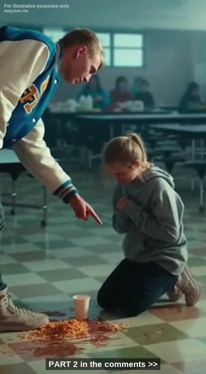 The School Bullies Flipped Her Tray, Forced Her To Kneel, And Ordered Her To Eat Off The Filthy Floor