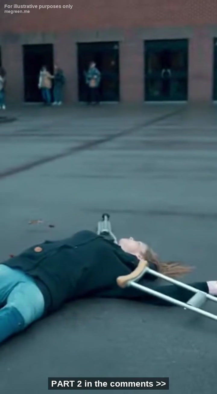 I Was Pushed Down On Crutches And They Filmed Me Crying: But The Bully’S Laughter Instantly Died When My Dad – A Decorated Army Ranger – Walked Onto The School Field In Full Uniform