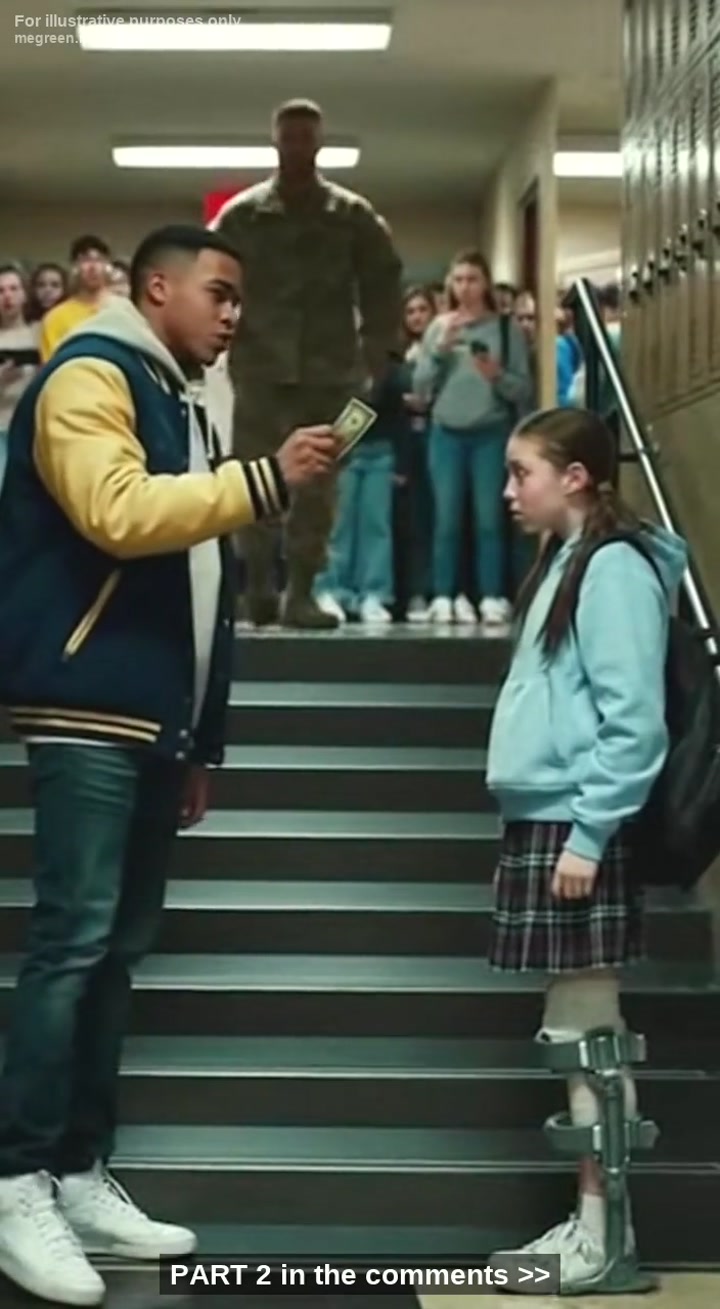 My Niece Was Born With A Leg That Doesn’T Work Like Everyone Else’S, And Every Morning, Three Varsity Jackets Blocked The Only Staircase To Her First Class, Demanding Five Dollars Just To Let Her Struggle Past Them