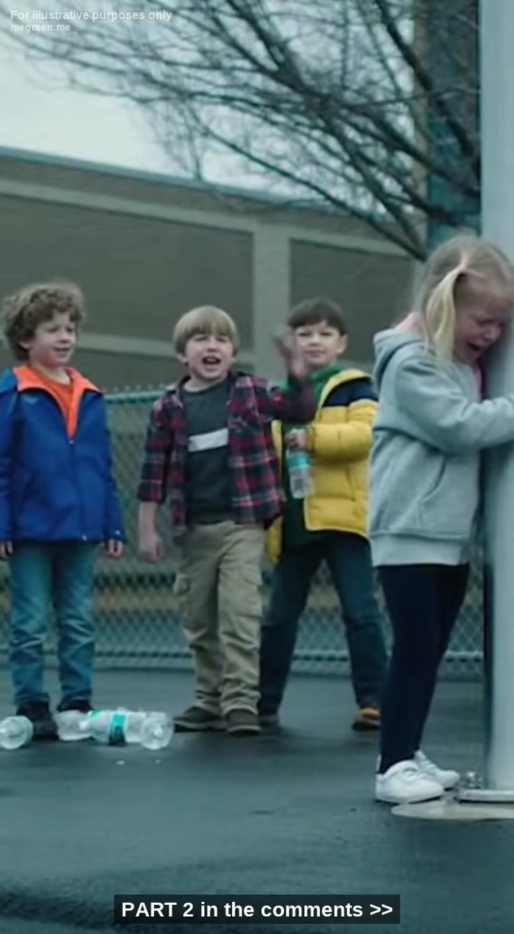 I Silently Watched Six Boys Surround A Trembling Girl, Forcing Her To Cling To The Flagpole While They Used Heavy Plastic Bottles As Targets