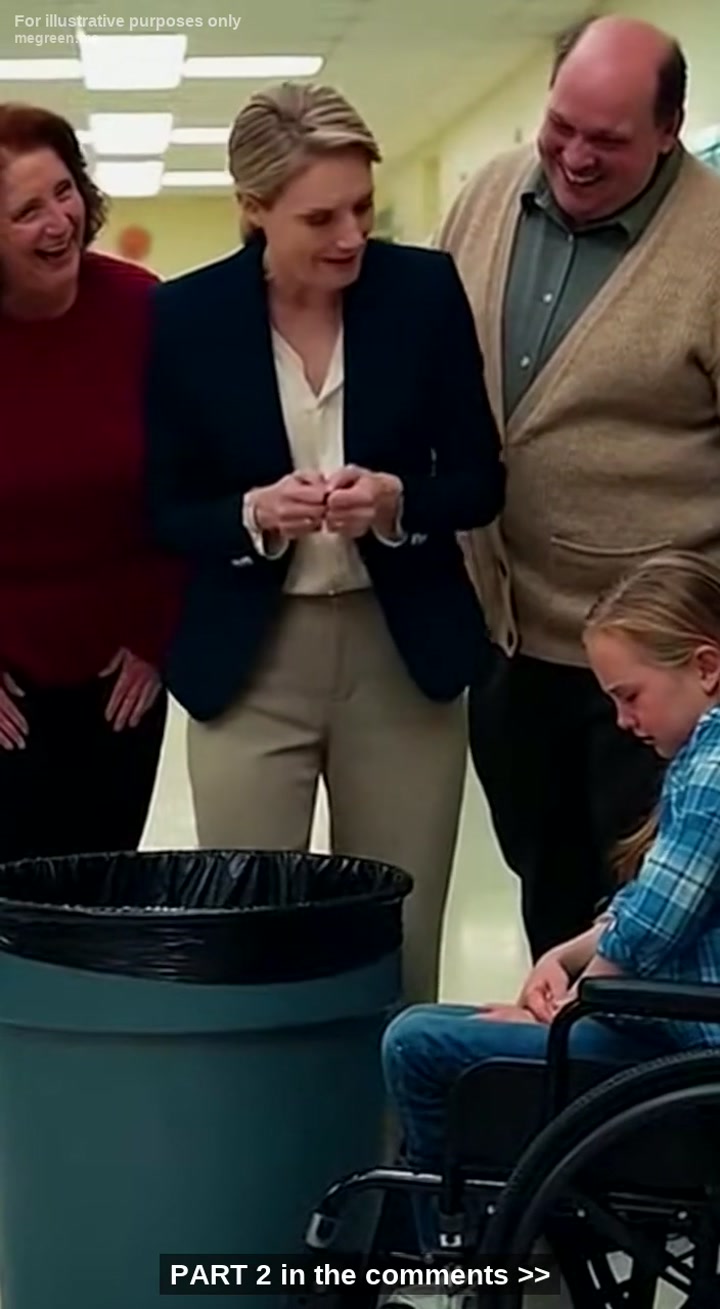 They Threw Her Books In The Trash And Laughed At Her Wheelchair, Not Knowing Her Father Was The Commander Of U