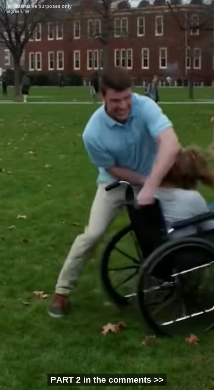 They Spun Her Wheelchair Until She Screamed For Mercy