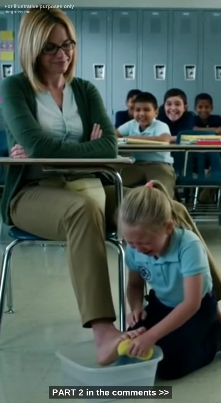 I Came Home From War To Surprise My Daughter, Only To Find Her On Her Knees Washing Her Teacher’S Feet