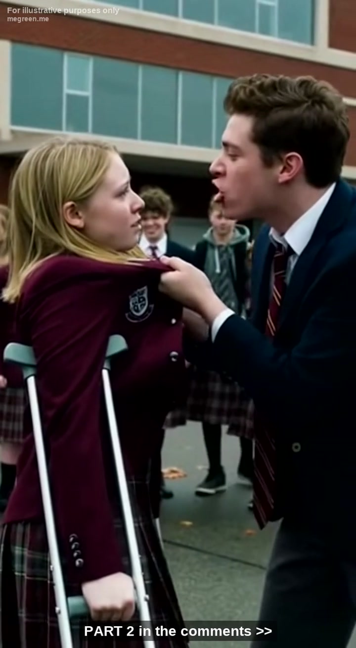 He Mocked My Daughter’S Crutches, Thinking He Was The King Of The School