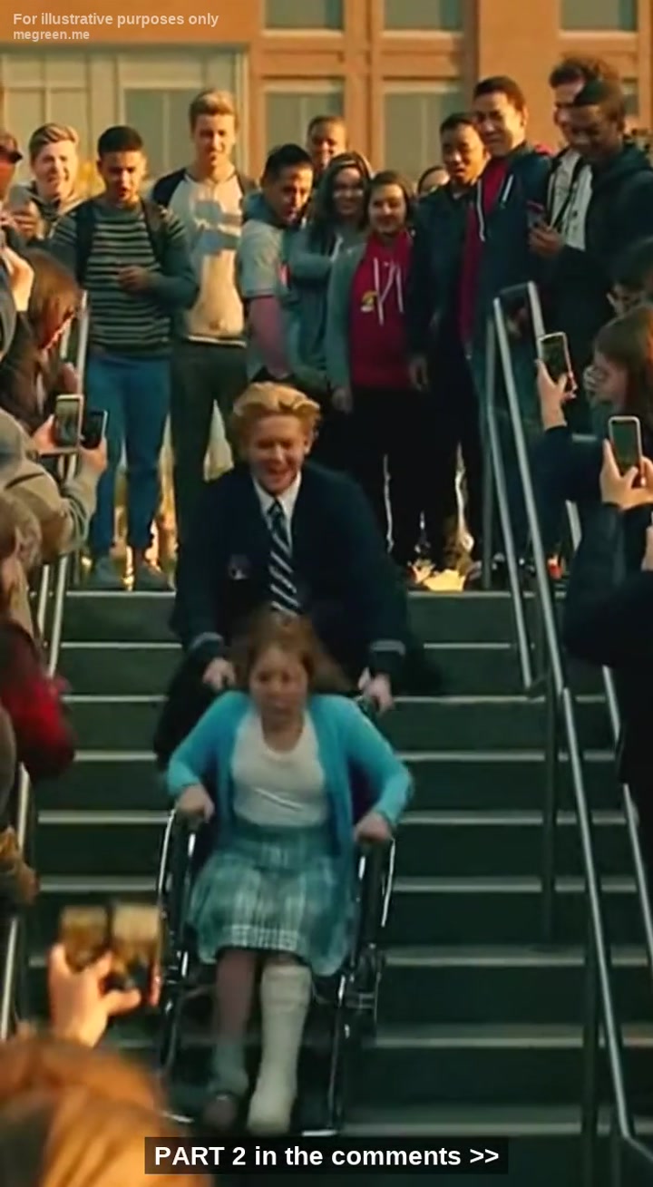 The High School Quarterback Shoved A Disabled Girl Down A Flight Of Concrete Stairs And Laughed Because He Thought His Mayor Dad Owned The Town, But He Didn’T See The Biker Watching From Across The Street Who Was About To Unleash Hell