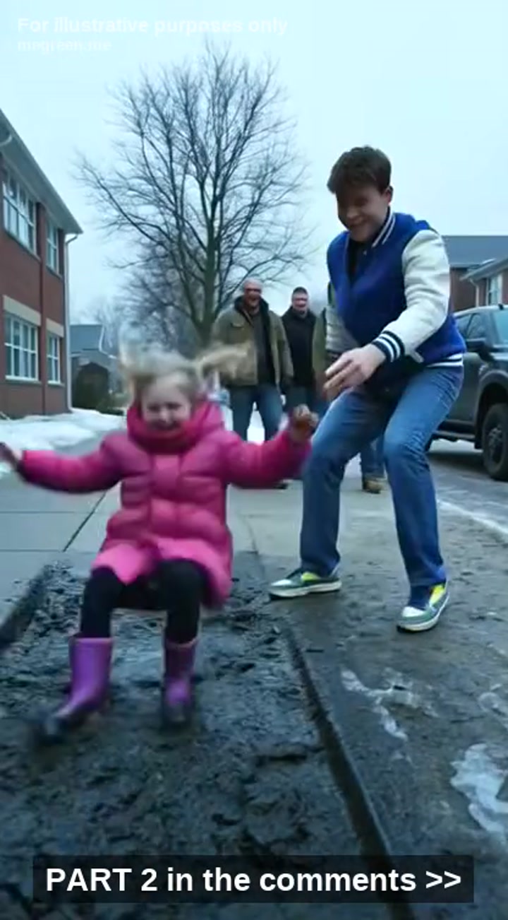 He Threw My Nine-Year-Old Sister Into A Pile Of Freezing Black Sludge And Laughed, Thinking He Was The King Of The Sidewalk Because He Had A Varsity Jacket And An Ego To Match