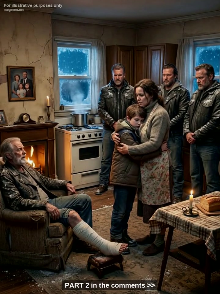 The Whole Neighborhood Mocked a Single Mother for Opening Her Door to 25 Bikers During a Winter Storm – But Three Days Later, the Roar of 1,500 Motorcycles Changed Her Life and the Fate of the Entire Town The Night The Wind Wouldn’t Quit