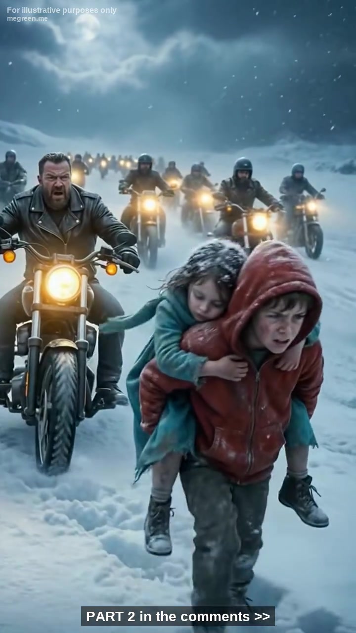 An 11-Year-Old Homeless Boy Walked 9 Miles Through a Blizzard to Save a 6-Year-Old Girl – What Happened After 300 Bikers Found Him Changed His Life Forever Nine Miles Of White Silence Jasper Holt fell seventeen times that night.