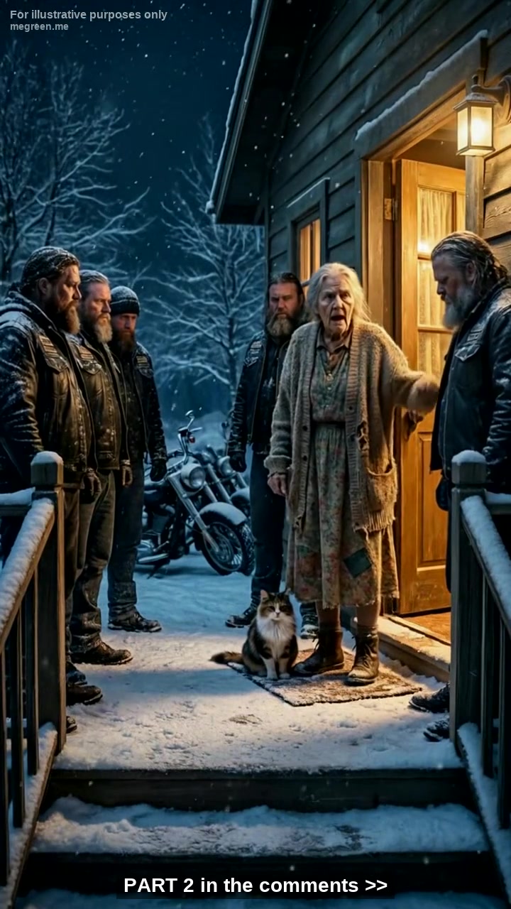 A 72-Year-Old Woman Heard Nine Motorcycles Outside In A Whiteout Then Made One Brave Choice The Night The Heat Quit