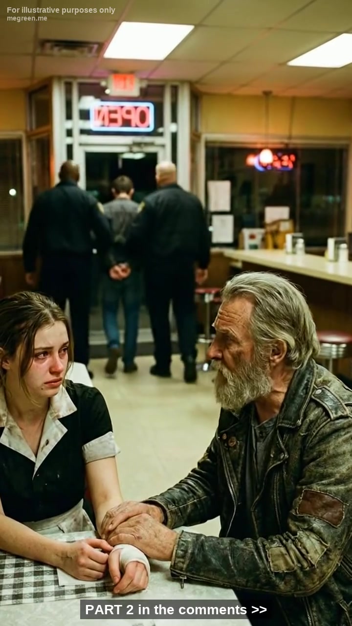 A Tired Night-Shift Waitress Was Counting Minutes Until Dawn to Pay Her Rent – Until an Angry Customer Made Her a Target Over a Steak He Didn’t Like