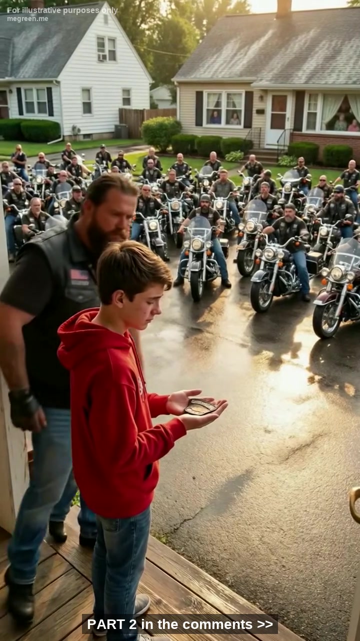 A Poor 17-Year-Old Diner Worker From a Struggling Family Offered Shelter and Coffee to a Silent Biker on a Stormy Night – But When the Man Whispered “You Didn’t Have To,” a Quiet Act of Decency Turned Into a Life-Changing Opportunity No One Expected