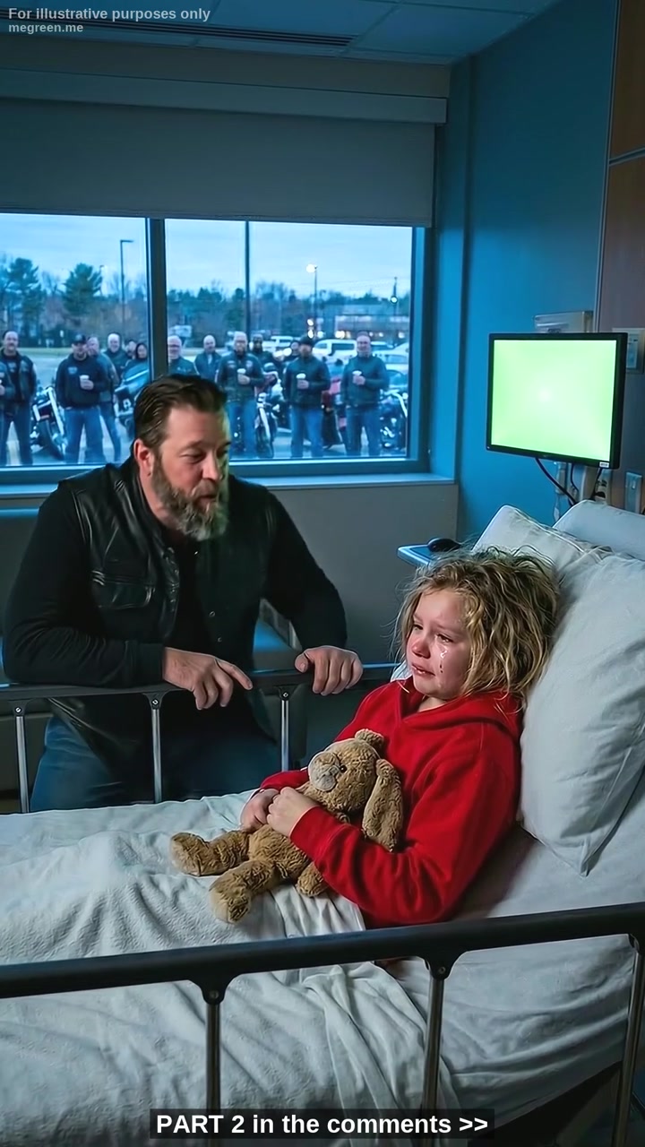 A 5-Year-Old Girl Was Told She Had to Go Back Home by Morning and That Nobody Was Coming for Her – Unaware That Twenty Bikers Were Already Riding Through the Night, Pulling Into the Hospital Parking Lot Before Sunrise and Turning a Quiet Decision Into a Story No One Saw Coming