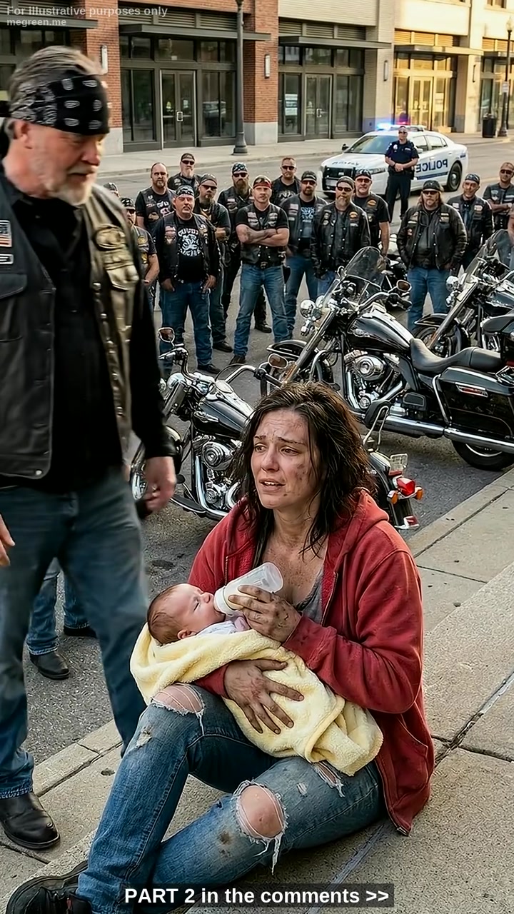 A Sleep-Deprived Young Mother Was Forced Out of a Modern Grocery Store Because Her Baby Wouldnโt Stop Crying โ Unaware That the Sudden Silence on the Street Outside Would Change How Everyone Inside Saw Her