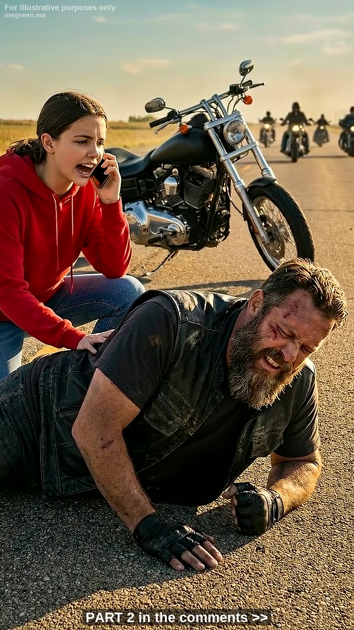 A 16-Year-Old Girl Walked Away From a Dying Stranger on Route 19 With Seventeen Others – Until She Turned Back, Unaware That Seventy-Two Hours Later Hundreds of Riders Would Return to the Exact Spot and Make an Entire Town Answer One Question