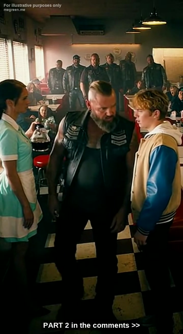 Senator’S Son Spits On A Struggling Single Mom – Then Realizes 10 Bikers Are Blocking The Exit