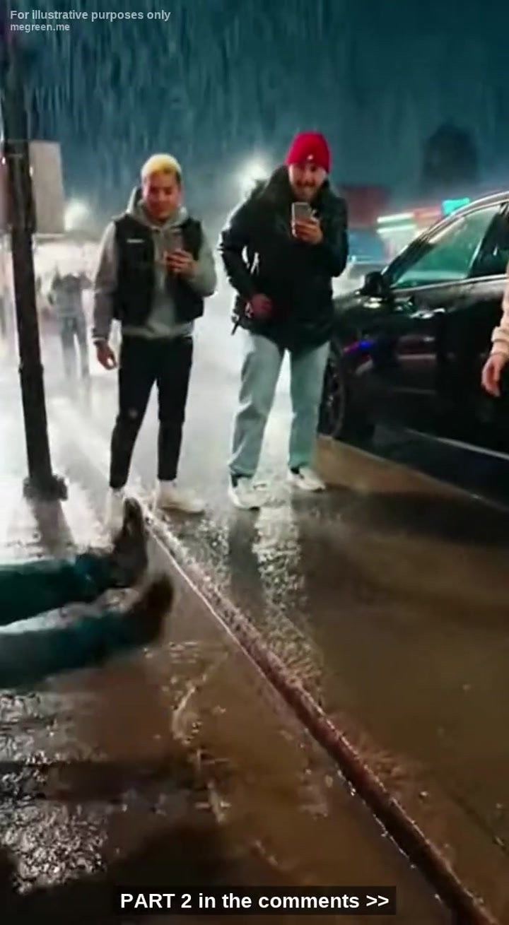 They Mocked A Homeless Man In The Rain – By The Time The Engines Fired Up, It Was Too Late To Apologize
