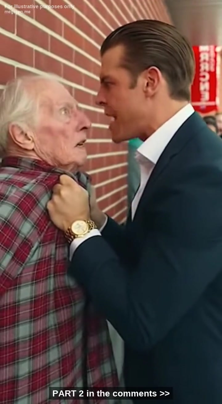 He Pinned A Trembling Senior To The Wall Over A Scratch On His Porsche, Then 100 Engines Roared To Life Behind Him