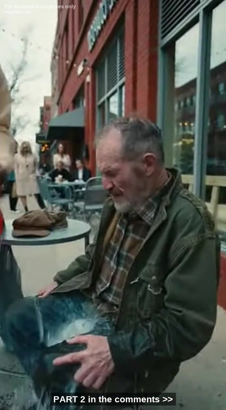 They Humiliated A Homeless Vet Outside A Coffee Shop As A “Prank” – Smashed His Only Way To Walk – Didn’T Know A Legendary General Was About To Make Them Pay