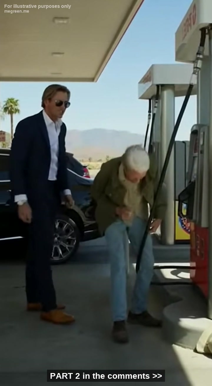 He Slapped A Trembling Veteran For Taking Too Long At The Pump, Laughing While The Old Man Apologized – Until The Ground Began To Shake And Hundreds Of Bikers Surrounded The Station, Led By The Son He Hadn’T Seen In Twenty Years