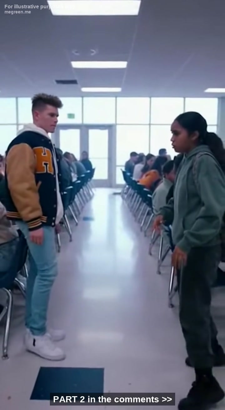 A Poor Schoolgirl Was Bullied By The Principal’S Son In The Cafeteria – Everyone Stayed Silent, Until Her Brother Led 400 Iron Spartans To Demand Justice