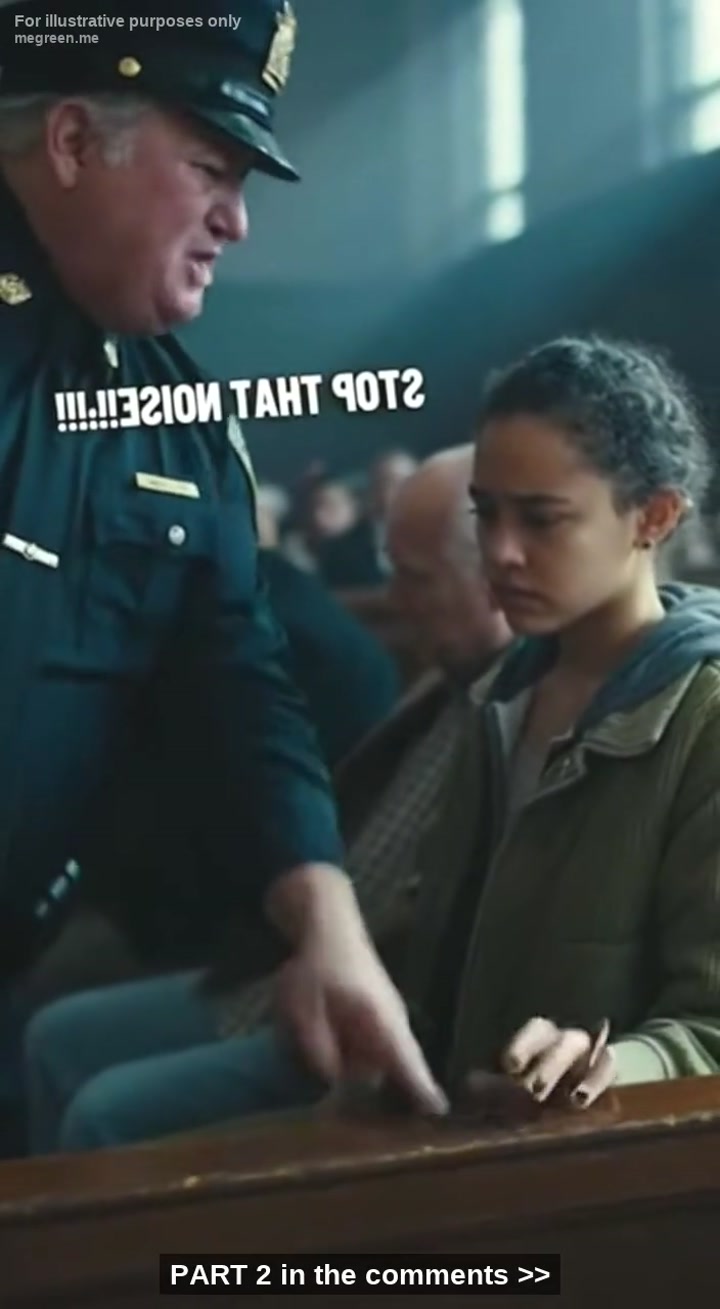 7-Year-Old Deaf Girl Kept Tapping A Courthouse Bench During A Live Hearing