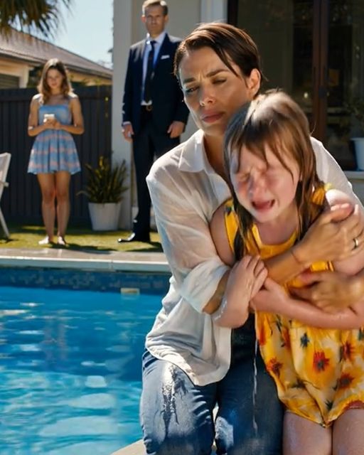 My Sister Pushed My 8-year-old Into The Pool “for Views” While My Parents Held Me Back And Laughed – They Thought It Was Just Content, Until The Quiet, Divorced Nurse They Despised Walked Out Of Their Estate Knowing Exactly How To Take Everything They Loved