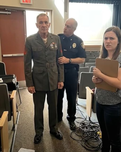 The Security Guard Laughed At The Vet’s “costume.” Then He Saw The Signature.