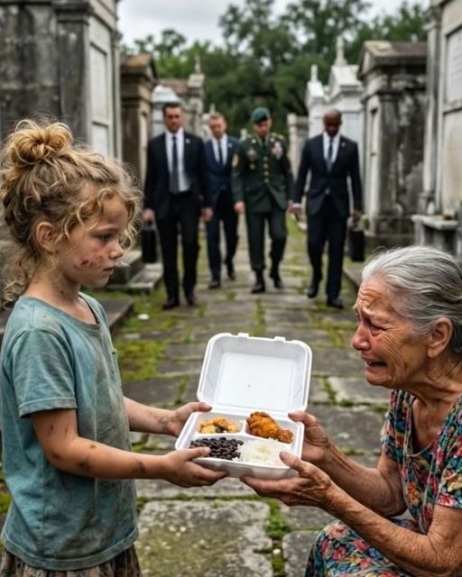 I Watched A Homeless Girl Share Her Meal With An Old Woman. Then I Saw The Name On The Tombstone.