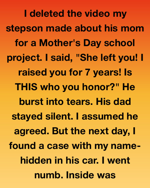 I Deleted The Project To Protect My Heart But Found The Truth In A Hidden Case