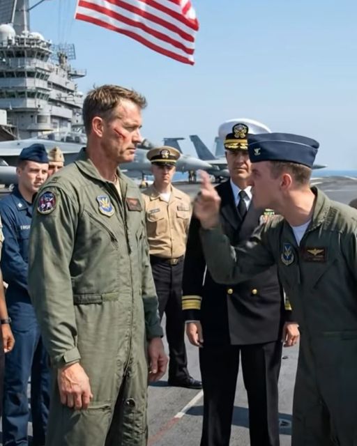 He Mocked The Man’s Faded Wings. Then The Admiral Saluted.