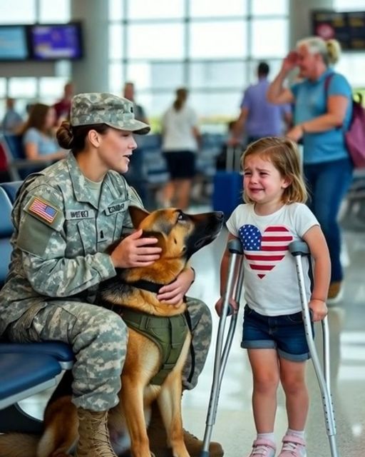“let Her Go. Right Now.” A Retired Seal Blocked A Father From Boarding His Flight.